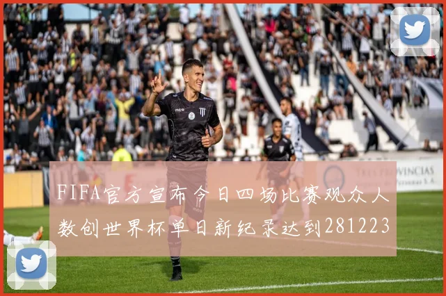 FIFA官方宣布今日四场比赛观众人数创世界杯单日新纪录达到281223人